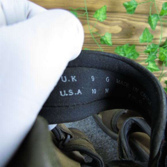 Clarks Men's Ankle Strap Brown Leather Size 10 Medium Gently Used 2025 - Picture 5 of 7